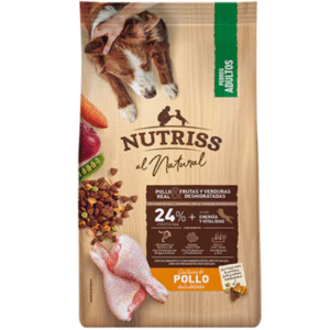 Nutriss al Natural Adultos Pollo Real con Vegetales | Concentrado Premium para Perros Adultos • Discontegral Ibagué y Tolima