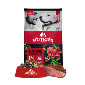 Nutriss Adultos Carne y Vegetales | Concentrado Premium Perros Adultos 1–30kg • Discontegral Ibagué y Tolima