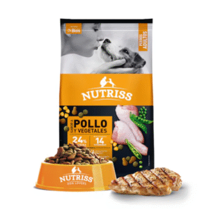 Nutriss Adultos Pollo y Vegetales | Concentrado Premium Perros Adultos 1–30kg • Discontegral Ibagué y Tolima