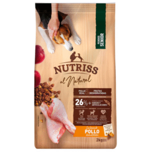 Nutriss al Natural Senior | Concentrado para Perros Mayores con Taurina, Glucosamina y Antioxidantes • Discontegral Ibagué y Tolima