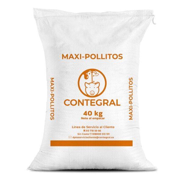 Maxi Pollitos Contegral – Concentrado inicial para pollos de engorde Ibagué y el Tolima