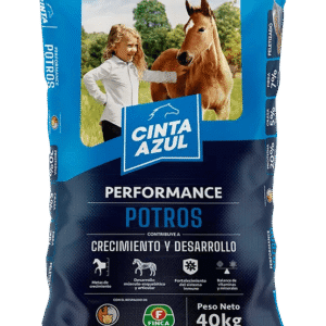 Cinta Azul Performance Potros Peletizado 40kg | Concentrado Premium para Equinos • Contegral Ibagué y Tolima