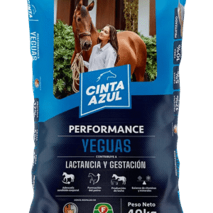 Cinta Azul Performance Yeguas Peletizado 40kg | Concentrado Premium para Equinos • Contegral Ibagué y Tolima