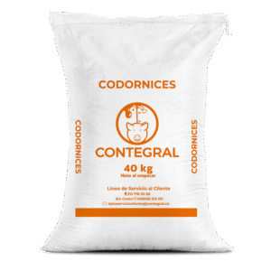 Codornices 40kg | Alimento para Producción de Huevos | Contegral Ibagué Tolima