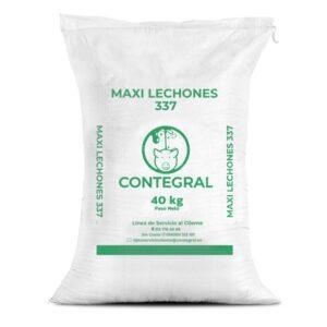 Maxi Lechones 337 40kg Peletizado | Línea Industrial / Especializada para Levante • Contegral Ibagué y Tolima