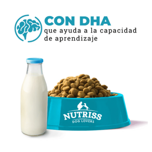 Nutriss Cachorros Sabor Leche | Concentrado con DHA para Perros • Discontegral Ibagué y Tolima - Imagen 3
