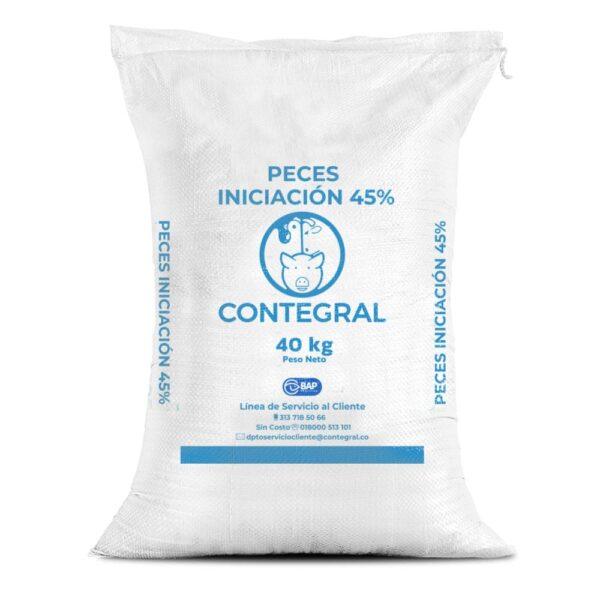 Peces Prelevante 38% Extrudido 40kg | Línea Tecnificada para Tilapia y Cachama • Contegral Ibagué y Tolima