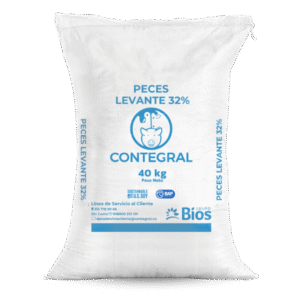Peces Levante 32% Extrudido 40kg | Línea Tecnificada para Tilapia y Cachama • Contegral Ibagué y Tolima