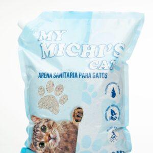 My Michi’s Cat Arena Sanitaria para Gatos | Bentonita Natural, Control de Olores y 99% Libre de Polvo